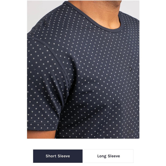 Men’s BYLT Dotted Drop-Cut Lux Shirt / S- Large - Picture 10 of 12